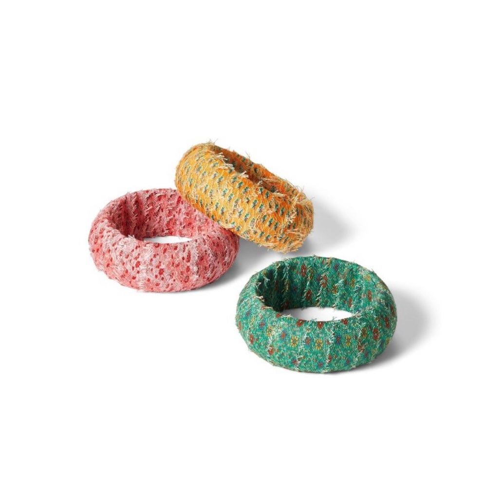 Rhode X Target mixed prints bangle bracelet set